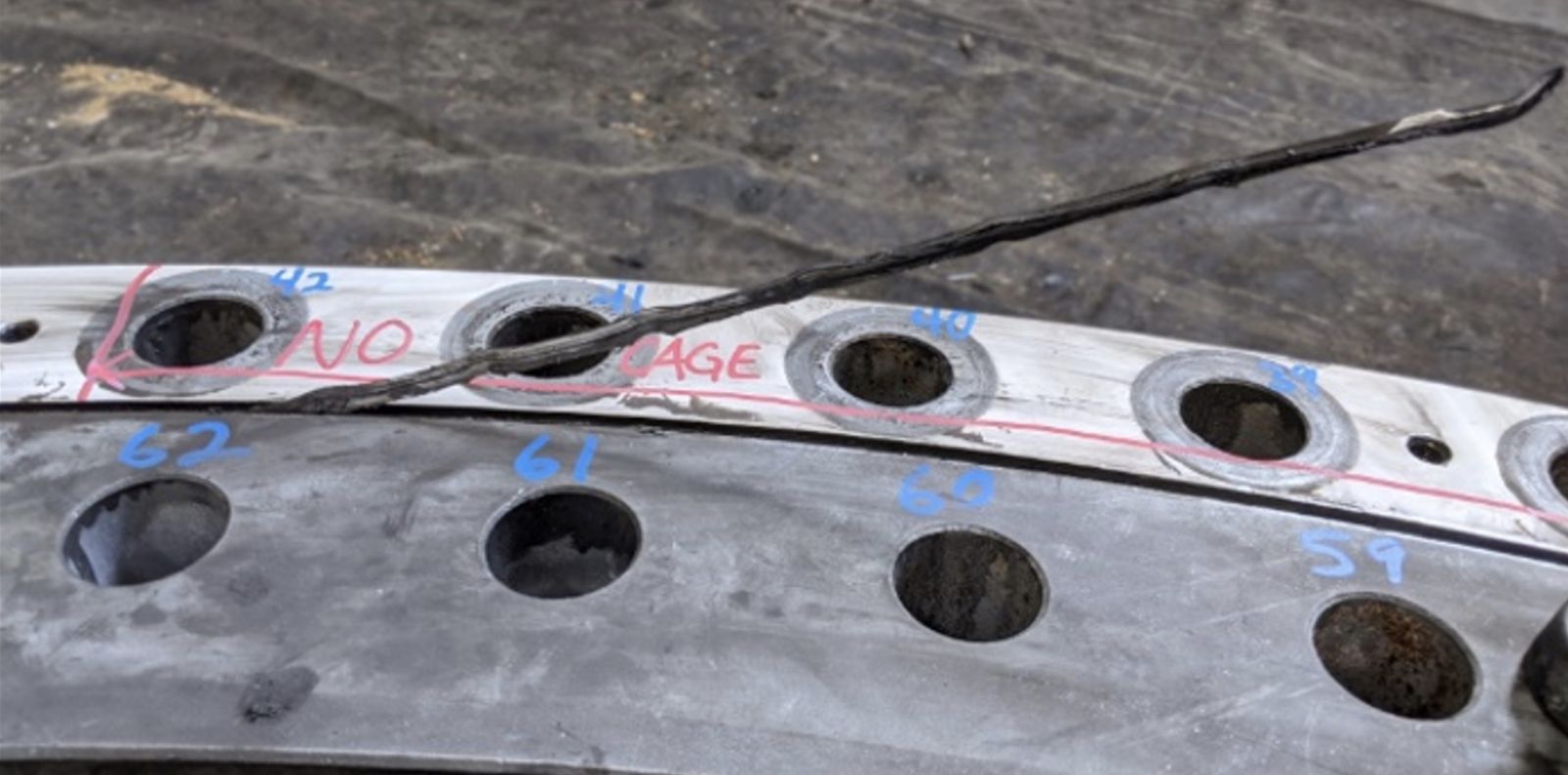 North American Clean Energy Blade Bearing Cage Failure